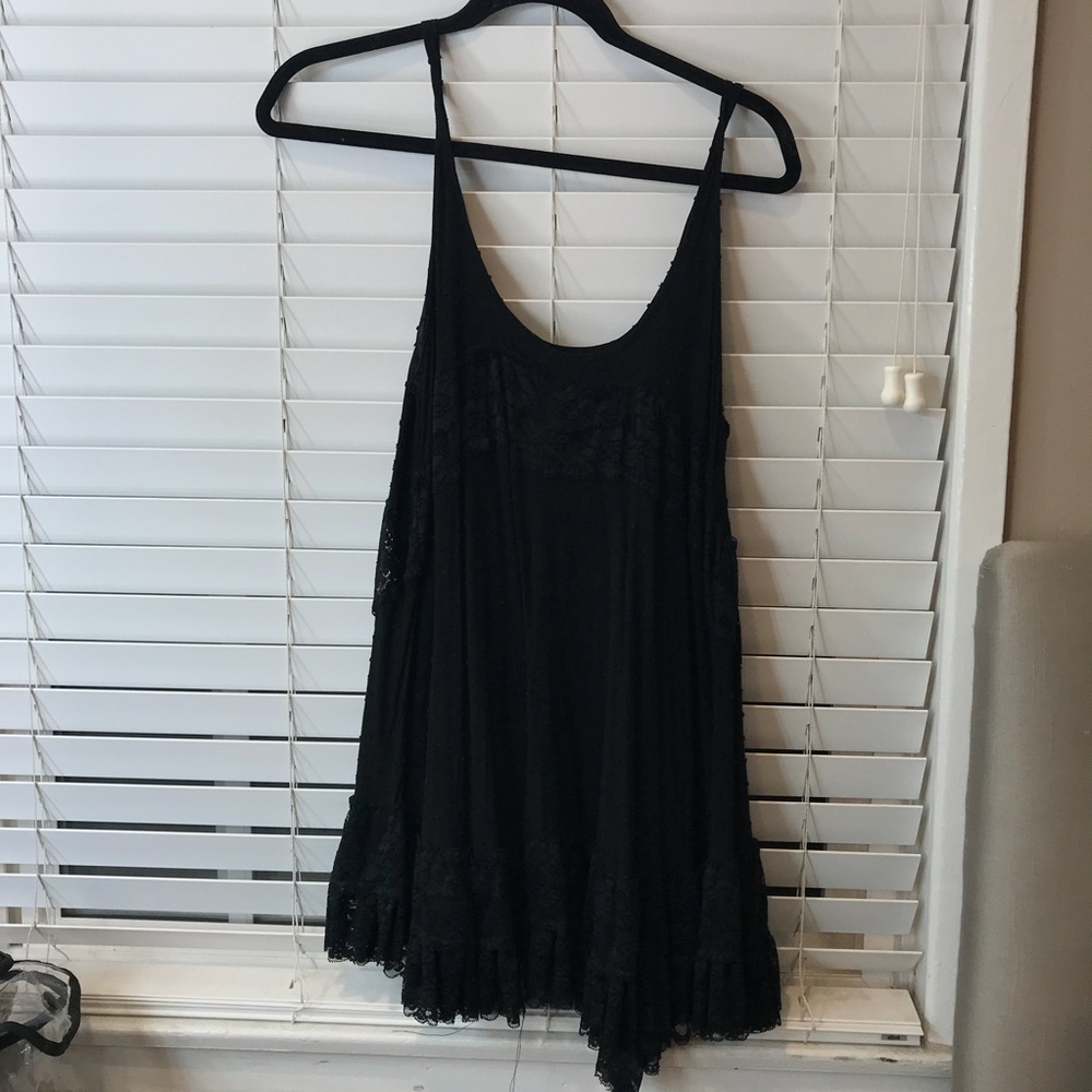 ANGL Black Lace Cute Dress